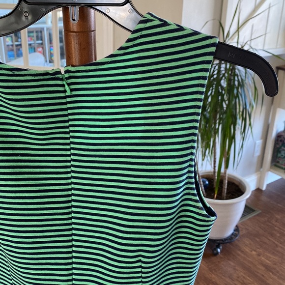 Merona Navy / Green Dress w Pockets - Picture 6 of 6